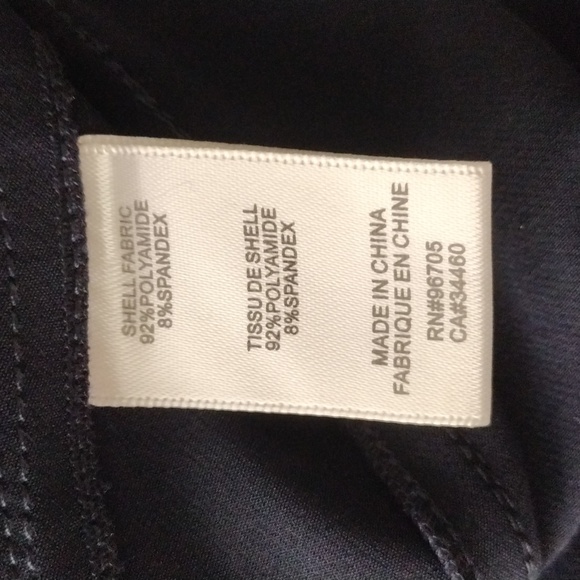 Rebecca Taylor pants size 10 color dark navy - Picture 4 of 4